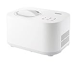 UNOLD 48820 EISMASCHINE Snow - selbstkühlender Kompressor, 100 W, entnehmbarer Eisbehälter, auch für vegane, laktosefreie und steviahaltige Eiskreationen