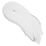 Cabilock 400 Stück Geldbanderolen aus Weißem Kraftpapier Dünne Papierstreifen zum Bündeln von Banknoten Banknotenpapier für Geldscheine Vielseitig Einsetzbar in Banken und Einzelhandel