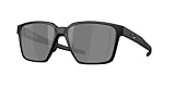 Oakley OO9430 Sonnenbrillen-Set: OO 9430 ACTUATOR SQ 943001 Mattschwarz/Prizm Black Policarbonate Standard und universelle Anti-Rutsch-Silikonleine