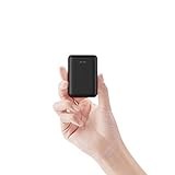 Mini Power Bank, 10.000 mAh, ultrakompakt, 2 USB-Anschlüsse, 2,4 A, Schnellladung, Backup-Akku, tragbares Ladegerät, universell für iPhone, iPad, Huawei, für alle Smartphones