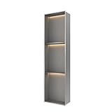 LED Duschregal Wasserdicht Edelstahl Duschablage Badezimmer zur Aufbewahrung Wandmontage Modernes Design Perfekt für Zuhause & Hotel Gebrauch