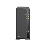 Synology DS124 1-Bay Diskstation NAS (Realtek RTD1619B 4-Core 1.7 GHz 1GB DDR4 RAM 1xRJ-45 1GbE LAN-Port) 4 TB Bundle mit 1 x 4 TB WD Red Plus HDD (WD40EFPX - 68C6CN0)