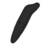 Minivibrator 12,5 cm EIS | Sex-Spielzeug für Frauen | Vibrator mit gebogener Spitze | Leise Vibrationen für erotische Klitoris-Stimulation | Sex-Toy klein Mini-Stimulator Kitzler