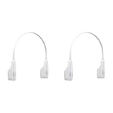 Goorvoucs 2X Mini Tragbarer USB Luft Reiniger mit Hängendem Hals Tragbarer Freisprech Negativionen Luft Filter Geräuscharm für U-Bahn A