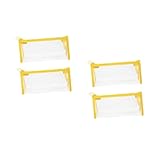 Homoyoyo 2 Sätze Kosmetik Und Stifte Aufbewahrungstaschen Transparente Organizer Mit Reißverschluss Vielseitig Einsetzbar Für Schreibwaren Farben Zufällig 2 Stück * 2