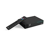 STRONG SRT-4150 simpliONE Box Satelliten-Receiver und Android Streaming-Box (4k UHD, Android TV, Aufnahme/Restart/Replay, Live TV, Google Play Store) schwarz