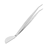 Beaupretty Bonsai Pflegewerkzeug aus Rostfreiem Gartenspachtel und Pinzette für Bodenlockerung Moospflege Formgebung und Trimmen Kompakt und Langlebig für Bonsai Training