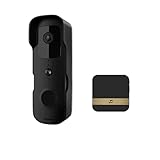 Türsprechanlage. Intelligente Video-Türklingel, wasserdicht, Nachtsicht, FHD-Kamera, digitale visuelle Gegensprechanlage, WLAN, 2,4G, Türklingel, brandneu, 1080p ​​.Video-Türsprechanlage(White)