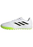 adidas Unisex Copa Pure.3 Turf Fußballschuhe (Rasen), FTWR White/core Black/Lucid Lemon, 44 2/3 EU