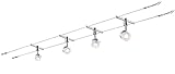 Paulmann 940.80 Seilsystem Stage Set Warmweiß 4x5W LED Weiß Chrom 94080 Seilleuchte Hängeleuchte