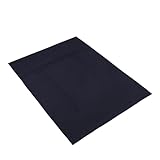 Yardenfun Schwarzer Verdunkelungs raffrollo mit Bindeband Blickdicht Eleganter Fensterschutz für Wohnzimmer Schlafzimmer Kinderzimmer und Büro