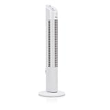 Tristar VE-5905 Turmventilator – 73 cm – 3 Geschwindigkeiten – mit Timer-Funktion – Oszillierend, Weiß