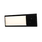 SAFIGLE Magnetische Unterbauleuchte LED Dimmbar mit Bewegungssensor USB Wiederaufladbar Schwarz Naturlicht Kabellose Schrankbeleuchtung für Küche Kleiderschrank Flur Einfach zu Montieren