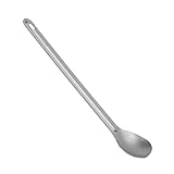 Cocoarm Spork/Spoon Titan Campinglöffel Langes Griff Leichter Löffel Löffel Tragbarer Langer Spork/Löffel für Camping -Rucksackpackungen Wanderweg Picknick -Geschirr (Langlöffel)