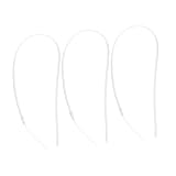 Gatuida 3 Stück Teiliges Babyflaschen Strohhalm Lebensmittelechter Milch trinkhilfe Sicherer Weaning begleiter für Selbstständiges Trinken Kompatibel mit Stillpumpen und Fütterungsgeräten