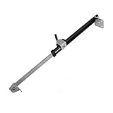 EXCEART Sicherheitsstange Für Türen Verstellbar Winddicht Einsetzbar Für Terrassentüren Mit Stabiler Halterung Für Absturzsicherung