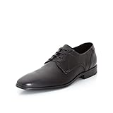 LLOYD Herren Schnürhalbschuhe Osmond, Männer Businessschuhe,Derby,Normalweit,Men's,Schnuerschuhe,Schnuerer,straßenschuhe,SCHWARZ,42 EU / 8 UK