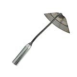 LOORGVEL Handliche Gartenhacke aus Hochwertigem Eisen Leichter Unkrautentferner mit Rutschfestem Griff Robustes Hackwerkzeug für Jäten Bodenlockerung und Gemüseanbau im Garten