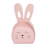 Osterboxen für Kinder,Festlicher Osterhase Lustige Frühlingsdekoration,Süßigkeiten Box Mit Goodie Tüten - Für Cupcakes Kekse Kinder Familie Geburtstag Schule Büro