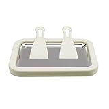 Paaruter Edelstahl-Joghurtbereiter zum Gefrieren, Instant-Joghurtmaschine zum Rollen Von EIS mit 2 Spachteln, Eiscreme-Fruchtsorbet,