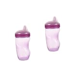 HAPINARY 2st Wasserbecher Für Kleinkinder Wasserbecher Trinken Krankenhaus Tasse Kinderbecher Trainingsbecher Trinken Behindertenbecher Trainingsbecher Mit Brei Tasse Violett