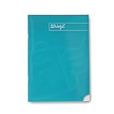 Mr. Wonderful A5-Notizbuch, Türkis, liniert, liniert, 48 Seiten, geheftet