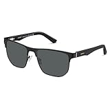 CARFIA Sonnenbrille Herren Polarisiert, Moden Metall-Rahmen Quadratische, UV400 Modebrille Für Fahren