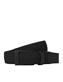 JACK&JONES Herren JACTHEO Woven Belt Flechtgürtel, Black, 95