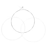 SWETRACE 3 Stück 3 Stück Nylon Balalaika Saiten Ersatzset Langlebige Balalaika Saite mit Kräftigem Klang Praktisches Zubehör