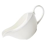 MUCKLILY 1Stück Keramischer Sauce Krug Eleganter Gewürz Container für Saucen Dressings und Dips für Zuhause und Partys Ergonomischer Griff Stilvolles Design
