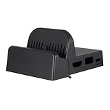Beaupretty Modifizierte Dockingstation Spielkonsole Basis Ladestation Tv Adapter USB Ladegerät Tragbar Kompatibel für Game Console mit Einfacher DIY Anleitung