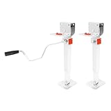 2 Stück Wagenheber aus Stahl, Offroad Wagenheber Arbeitssparender Heber bis 2000 kg max. Rasentraktor Zubehör Autolift Offroad zubehör Auto kfz Lastenheber