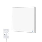 Behaglich Infrarotheizung 300 Watt mit Touch-Thermostat - Energiesparend & Geräuschlos - Wandmontage - 1-3 Min. auf Betriebstemperatur bis 120°C - TÜV Geprüft - 𝟭𝟬 𝐉𝐀𝐇𝐑𝐄 𝐆𝐀𝐑𝐀𝐍𝐓𝐈𝐄