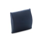 TEMPUR Transit Lordosekissen Memory Foam, ergonomisches Lendenkissen für Unterwegs und Zuhause, 30 x 25 cm