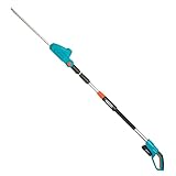 Gardena Akku-Teleskop-Heckenschere THS 42/18V P4A Ready-to-Use Set: Heckenschneider bis zu 3 m Reichweite, 42 cm Schwertlänge, abwinkelbarer Kopf, inkl. 18V P4A Akku (14732-20)