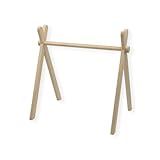 Zwergensache PREMIUM Spielbogen – Holz Baby Spielbogen ab Geburt - stabile Konstruktion - Montessori Baby Gym - fördert Motorik & Sinne - ab 0 Monaten - ohne Anhänger (natur)