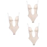 SOIMISS 3St Bustier-BH für Frauen shape wear Formwäsche reiwäsche damen seamless bralette Neckholder-BHs Frauen rückenfreies Korsett Catsuit Schlankheitsformer Frauen Bustier