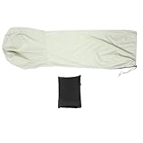 PAMINGONO Terrassenheizer Abdeckung 210D Oxford Stoff Beige Schutzhülle für Outdoor Heizstrahler Schutz vor Regen Wind Frost und Schmutz