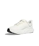 HOKA ONE ONE Arahi 7 Herren-Sneaker, Blanc De Blanc/Stahlwolle, 44.5 EU