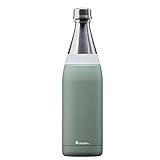 Aladdin Fresco Thermavac Trinkflasche Edelstahl 0.6L Sage Green – Thermosflasche Auslaufsicher - Hält 10+ Stunden Kalt - Wasserflasche BPA-Frei - Thermoskanne Spülmaschinenfest