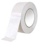 Huucozn Panzertape Weiß Extra Stark Panzerband Panzer Tape Band Wasserfest 36MMx50M Wasserdichtes Klebeband Isolierband Gewebeband Handeinreißbar zum Reparieren Befestigen Outdoor Verstärken Abdichten