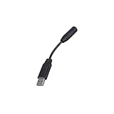 USB A auf 3,5 mm Adapter Externe Soundkarte für nahtlose Musik auf Computern, abgeschirmte Innenleiter