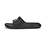 PUMA Unisex Divecat V2 Lite Cat Slide Sandal, Black White, 42 EU