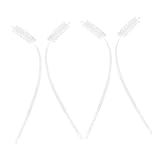 ROMISBABA 4 Stück Flexibel Biegbarer Waschmaschinenbürste mit Langem Griff zur Trommelreinigung Effektives Reinigungswerkzeug für Enge Stellen als Waschmaschinenreiniger Zubehör für