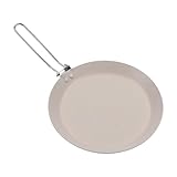 Luwecf Antihaftbeschichtete Bratpfanne, Bratpfanne, Kochgeschirr, Sauteuse mit Klappgriff, Bratpfanne
