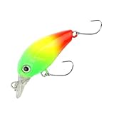 Major Fish Forellen Barsch Wobbler Lil Bill Crankbait 38 mm Firetiger