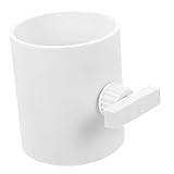 Yardenfun Manueller Pvc regelventil Luftkanal Absperrventil Luftstromsteuerung Rückstauklappe Kompakte Einfache Montage Für Lüftung und Klimaanlagen