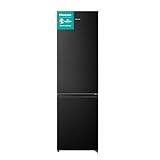 Hisense RB440N4AFA Kühl-Gefrier-Kombination/Höhe 201 cm/Kühlen 178 L/Gefrieren 98 L/LED Beleuchtung, Dark Inox