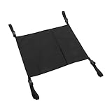 EXHUMKY Halterung für Sauerstofftank Walker-Zubehör tragbarer Sauerstofftankrucksack Halterung für Sauerstoffflaschen Sauerstofftank -Rucksack Zubehör für Mobilitätsroller Abs Schwarz