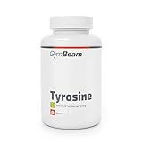 GymBeam L-Tyrosin (1000 mg) - Nicht-Essentzelle Aminosäure, praktische Kapseln, mit Tyrosin als Vorstufe von Adrenalin und Dopamin, Nahrungsergänzungsmittel zur Neurotransmitter-Unterstützung, 120caps